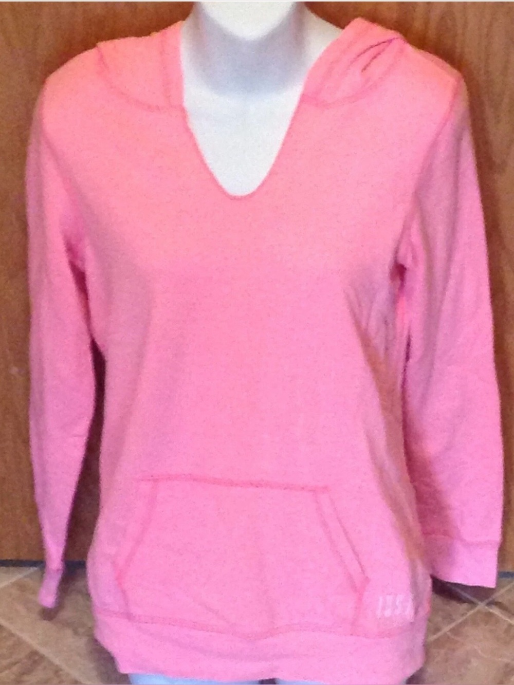 Justice Hoodie Girls Size 14 Pink Hooded Sweatshirt